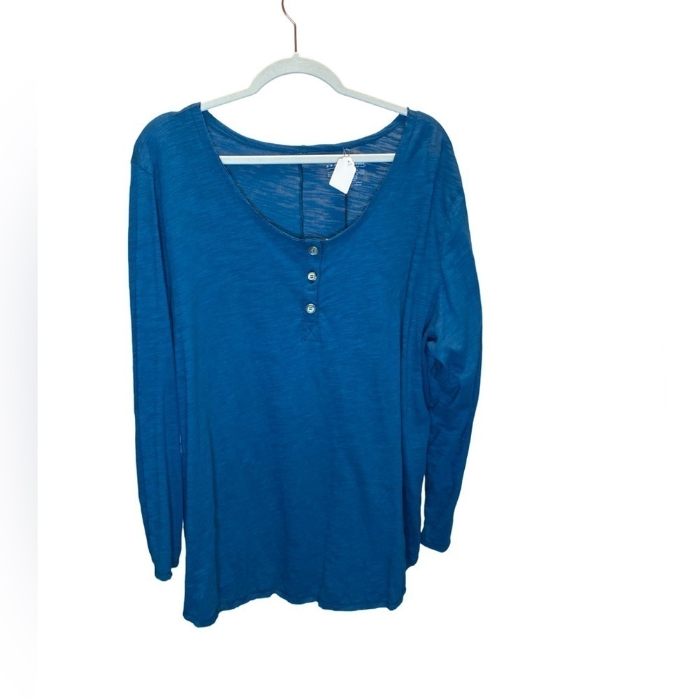 Neon Budda 3X Teal Boutique Top